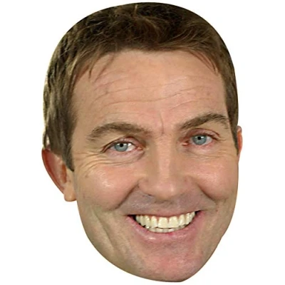 Image of FoxyPrinting BRADLEY WALSH JB TV Star Fancy Dress Cardboard Celebrity Party Face Mask