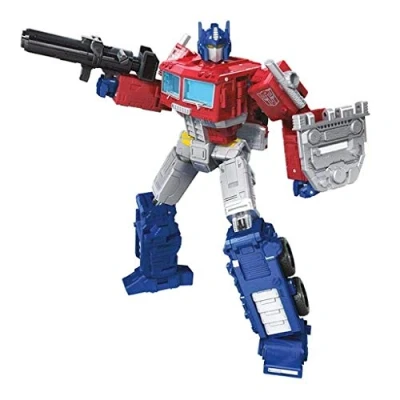 Image of Transformers Toys Generations War for Cybertron: Earthrise Leader WFC E11 Optimus Prime Action Figure Children Aged 8 and Up, 17.5 cm