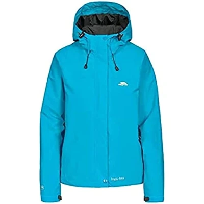 Image of Trespass Miyake Jacket, Cerise, XXS, Waterproof Jacket for Women, XX Small / 2X 2XS, Pink