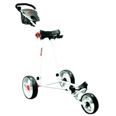 Image of EZE Glide Cruise 3 Wheel Golf Trolley White