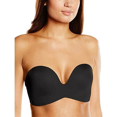 Image of Wonderbra Women Ultimate Strapless Bra , Black, 36E