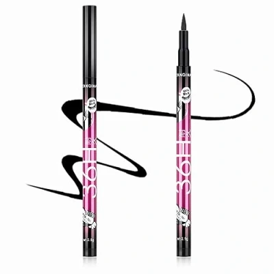 Image of Eyeliner, IBTSBlack Eyeliner Waterproof Liquid Make up Beauty Comestics Eye Liner Pencil (2pcs)