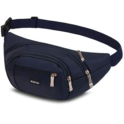 Image of Waterproof bumbags and Fanny Packs for Women Men Hiking Running Travel Dog wolking Waist Bag Ladies Boys Outdoor Sport