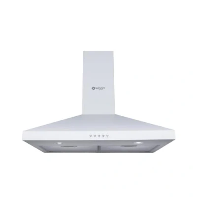 Image of Wiggo Cooker Hood 50 cm I Wall for Exhaust Air or Recirculation Extractor