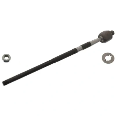 Image of 1609205, 1609205SK1 Inner Tie Rod FEBI BILSTEIN 47219 Front Axle Left, Right 367mm BMTS Turbo NEW with locking plate, lock nut