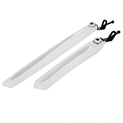 Image of Mudguard Fenders Set Bike Front and Rear for Mountain Road Bicycle Cycling Mud Guards (White)