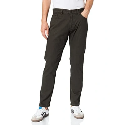 Image of camel active Men&#039;s 488135/6+64 Pants, Olive Brown, 32 W/32 L