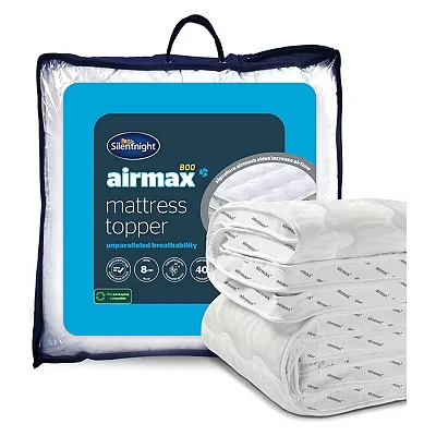 Image of Silentnight Airmax Mattress Topper 8cm Super King