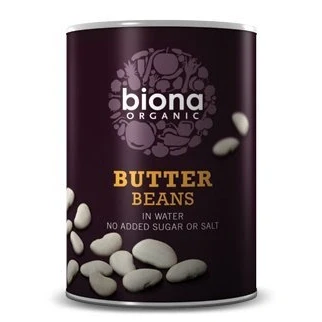 Image of Biona Organic Butter Beans in Water 400g
