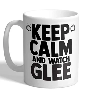 Image of I Love Mugs Keep Calm and Watch Glee Mug, Ceramic, 11fl.oz.