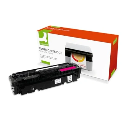 Image of Q Connect Compatible Solution Jet Intelligence CF413A Magenta Toner Cartridge M452AMVAS