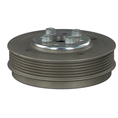 Image of 038105243K, 038105243KS2 crankshaft Pulley FEBI BILSTEIN 33733 6PK 143mm 5 with bolts/screws, for BMTS Turbo NEW SEAT: Leon I Hatchback