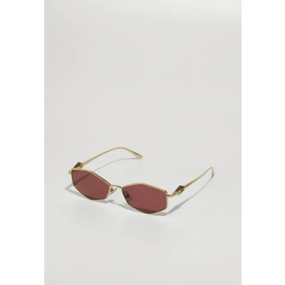 Image of Jimmy Choo Woman JC4017 302369 Sunglasses Metal Gold Violet Round Normal