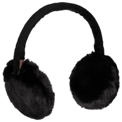 Image of Barts Plush Earmuffs Black Earwarmers