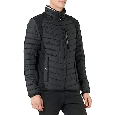 Image of TOM TAILOR Men&#039;s Jacket 1031475, 29999 Black, S