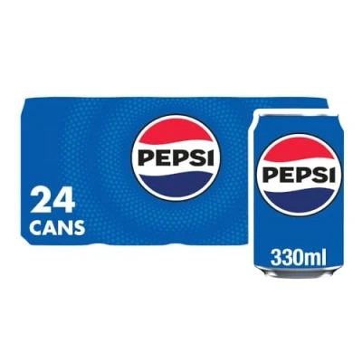 Image of Pepsi Regular Cola 330ml (Pack of 24)