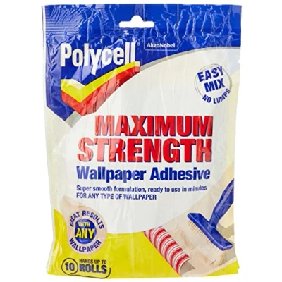Image of Polycell Maximum Strength Wallpaper Adhesive 10 Roll