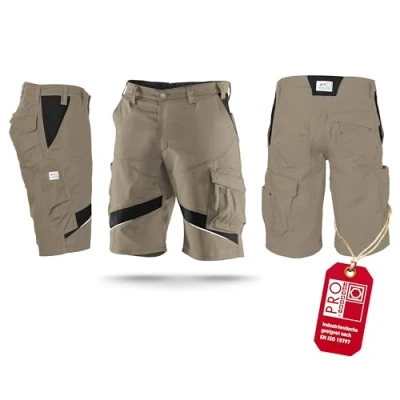 Image of Kubler 24505365 2599 50 Shorts, Sand Brown/Black, Size