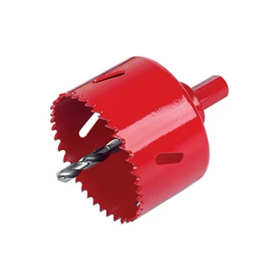 Image of wolfcraft Bi Metal Hole Saw, Ø 76 mm I 5494000 For drywall materials, wood, plastics and metals, cutting depth 40