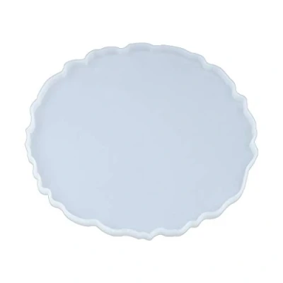 Image of Baiyao Coaster Resin Mould,Round Table Mat Silicone Mold Casting Mold,Crystal Epoxy for Jewellery Making,Handmade DIY Crafts