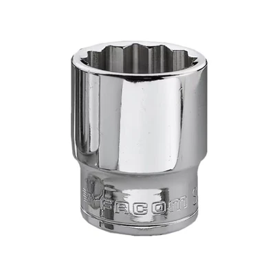 Image of Facom J.19 Bi Hex Socket, 3/8&quot; Square Drive, 19mm