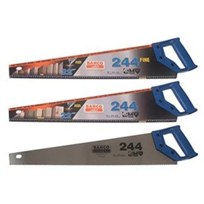 Image of Bahco 2 x 244 Hardpoint Handsaw 550mm (22in) 1 Fine Cut