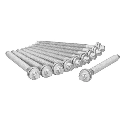 Image of 020497x10, 9633190080x10 Cylinder Head Bolt Kit AJUSA 81028600 Male Torx 10 PEUGEOT: 306 Hatchback, 207 206 Hatchback