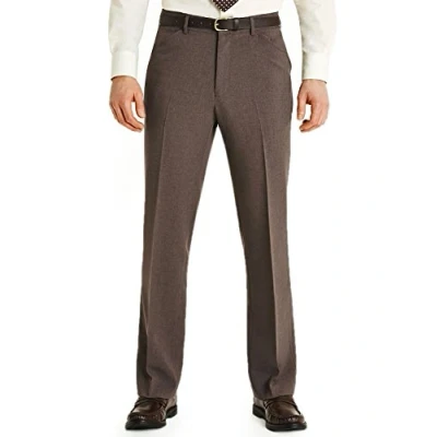 Image of Farah Men&#039;s Frogmouth Pocket Trouser Stylish and Versatile Formal Pants Bark