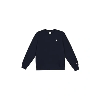 Image of Champion Basic Crewneck Sweatshirt, Women&#039;s, Size: XS, Dark blue