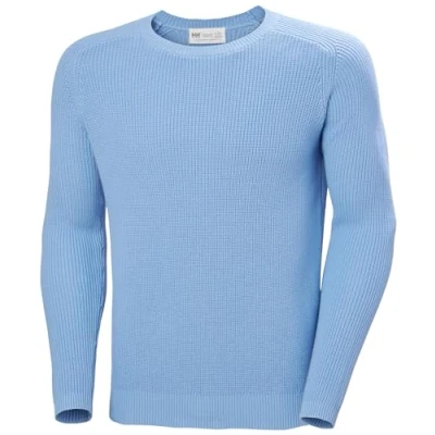 Image of Helly Hansen Men&#039;s Dock Ribknit Sweater Bright Blue, L