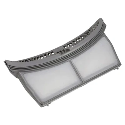 Image of SPARES2GO Fluff Filter Lint Screen compatible with Beko Tumble Dryer (Grey)