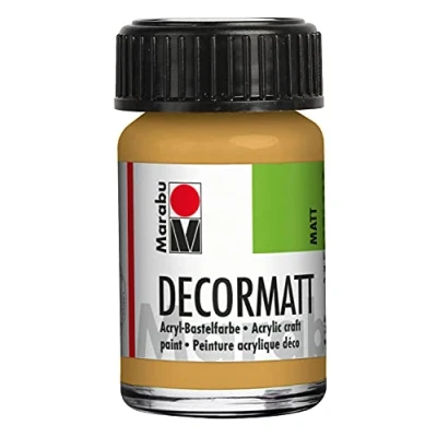 Image of Decormatt Acrylic Paint Metallic Gold