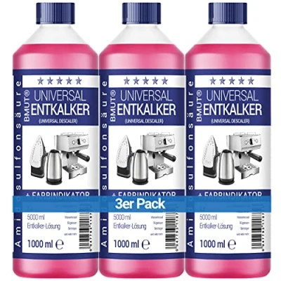 Image of 1000 ml Universal Descaler for Coffee Machines and 8 Descales Each 125 (3 x ml)
