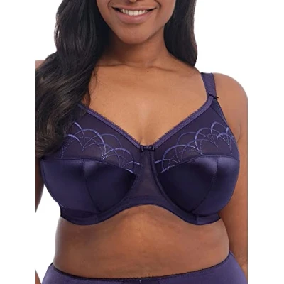 Image of Elomi Women&#039;s Cate Underwire Full Cup Banded Bra, Ink., 38DD