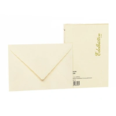 Image of Rössler 2031388803 C6 Lined and Hammer Embossed Envelope Ivory
