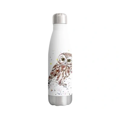 Image of Vixar Owls owl Animals Watercolour Bottle double Wall insulated Stainless steel sport Drinks 500ml v2