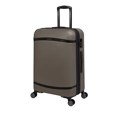Image of it luggage Quaint 27&quot; Hardside Checked 8 Wheel Expandable Spinner, Cobblestone with Mulch Trim, 27&quot;, Spinner