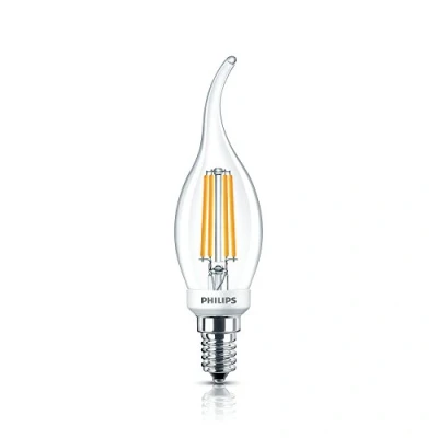 Image of Philips Classic 8718696709962 5W E14 A+ Warm white LED bulb energy saving lamp 8718696709962, white, Transparent, A+, 50 60, 220 240, 5 kWh