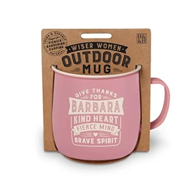 Image of History &amp; Heraldry Personalised Outdoor Mug (Barbara)