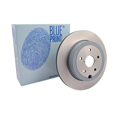Image of 26700FG010 Brake disc BLUE PRINT ADS74338 Rear Axle 316mm 20mm 5 Hole 114mm internally vented Coated SUBARU: Impreza III Saloon, Hatchback