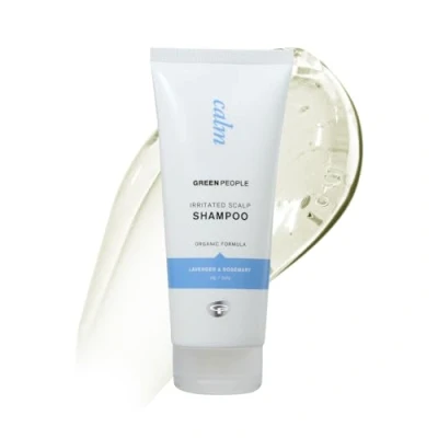 Image of Green People Irritated Scalp Shampoo 200ml Natural &amp; Organic Itchy Cleansing for Oily Hair Silicone free SLS Care Cruelty Vegan