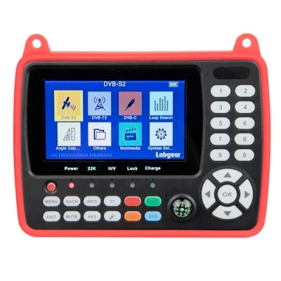 Image of Signal Meter Satellite Finder Labgear S501 DVB S2/T2 dCSS LNB Satellite/Sky Q and Terrestrial Combo Wideband Compatible