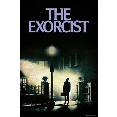 Image of Grupo Erik The Exorcist Poster 36 x 24 inches / 91.5 61 cm Shipped Rolled Up Cool Posters Art &amp; Prints Wall