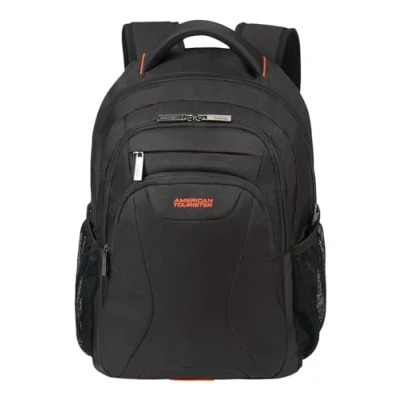 Image of American Tourister at Work Casual Daypack 46 Centimeters 20.5 Black (Black/Orange)