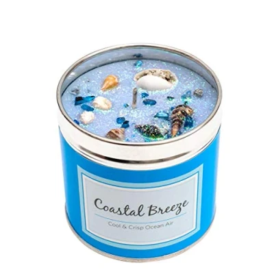 Image of Best Kept Secrets Long Burning Scented Candle Tin Coastal Breeze