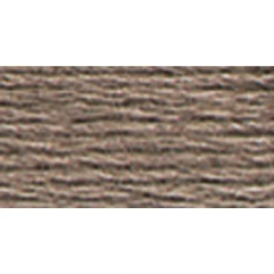 Image of DMC 117 451 Six Stranded Cotton Embroidery Floss, Dark Shell Gray, 8.7 Yard