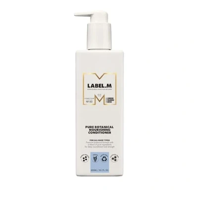 Image of LABEL.M Pure Botanical Nourishing Conditioner 300ml With Recyclable Pump