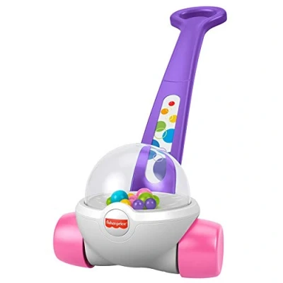 Image of Fisher Price Special Edition Corn Popper Purple, Removeable Handle