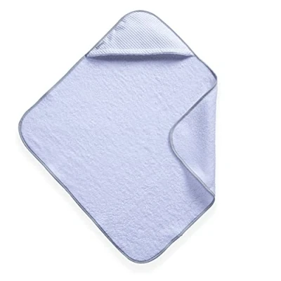 Image of Clair de Lune Over The Moon Hooded Baby Towel, Grey