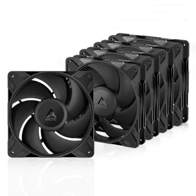 Image of ARCTIC P14 Pro PST 5 Pack Powerful Premium Fan, 140 mm PWM Fan with Y Cable Splitter, 400 2500 rpm, 0 rpm